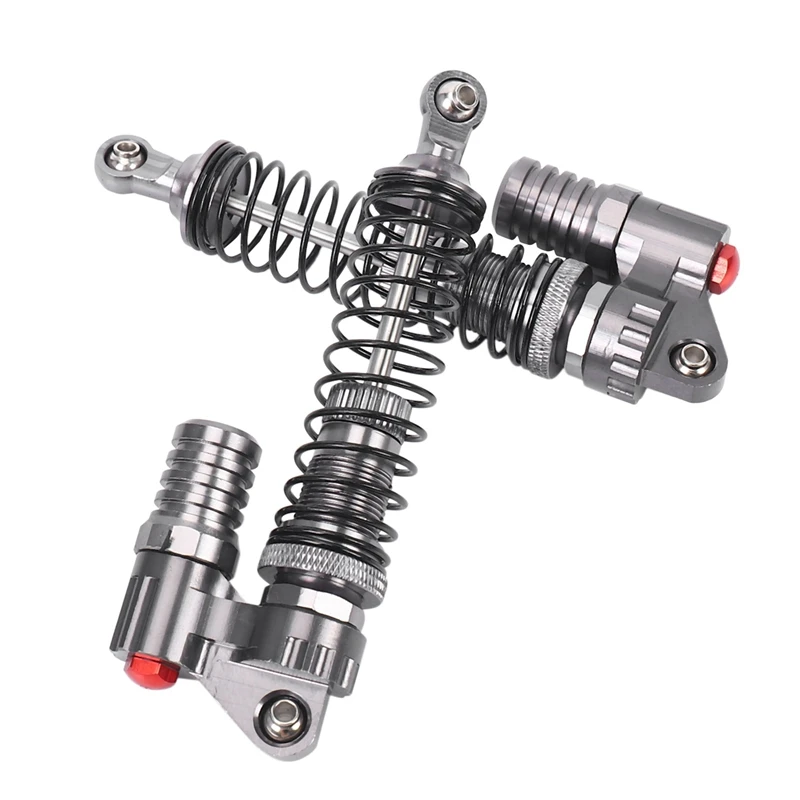 

4Pcs Aluminium Alloy 90Mm Absorber Shocks For 1/10 Scale Rc Rock Crawlers Axial Scx10 D90 Truck