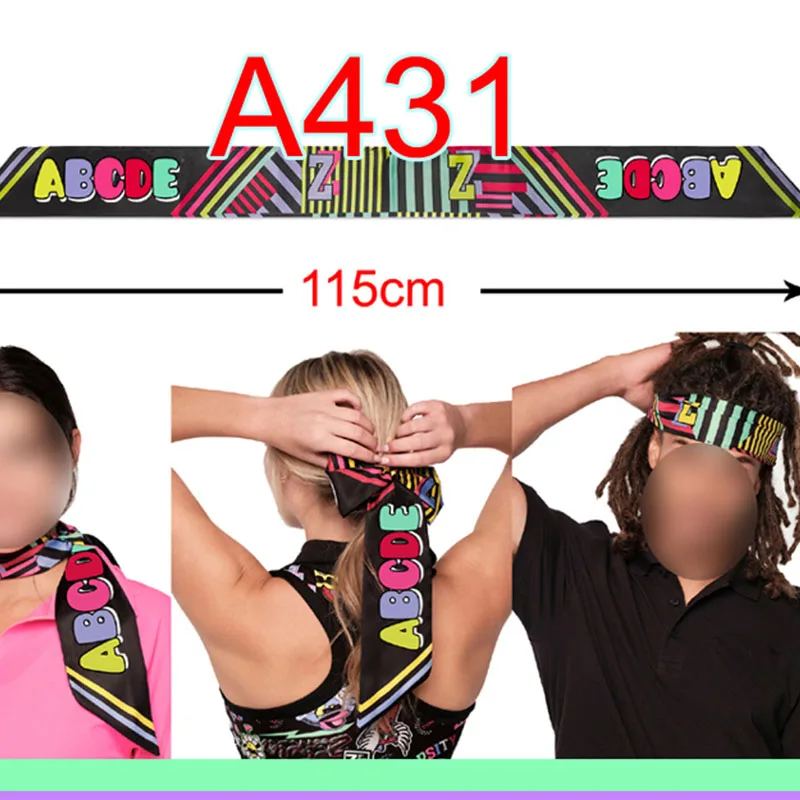 ABCDE Fitness Sports Accessories Men's and Women's Turban Square A139
