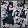 Bat Wings Ita Backpack Enamel Pin Display Shoulder Bag Goth Pin Collector Female Small Clear School Bag Punk Ita Purse Bag 4