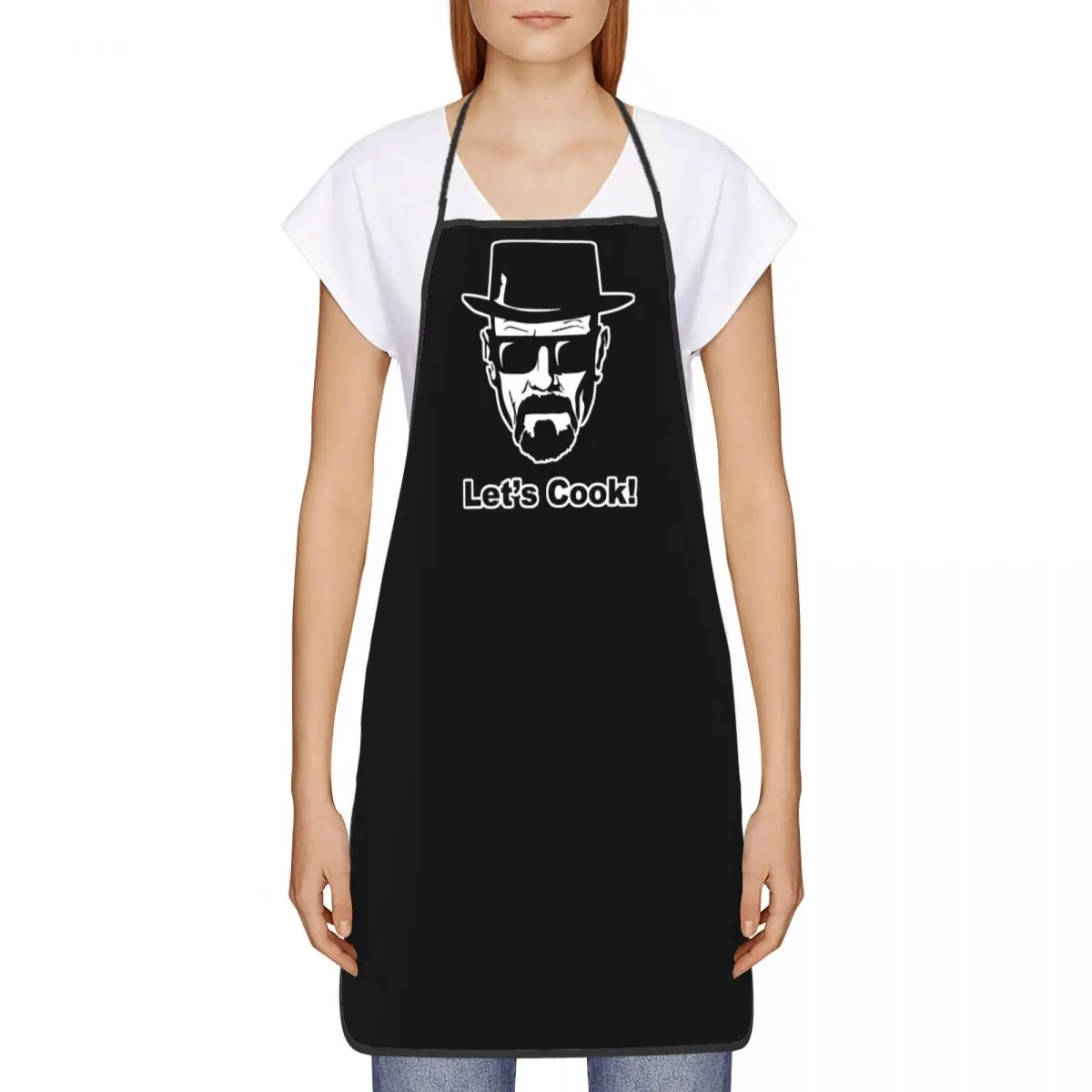 Let S Cook Breaking Bad Funny Apron Men Women Adult Unisex Kitchen Chef Bib Tablier Cuisine Cooking Baking Gardening 2
