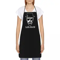 Let S Cook Breaking Bad Funny Apron Men Women Adult Unisex Kitchen Chef Bib Tablier Cuisine Cooking Baking Gardening 2