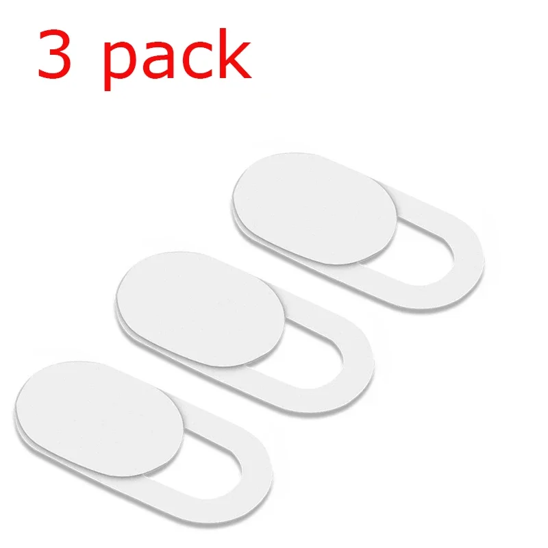 Sleek Webcam Privacy Covers (3-Pack)