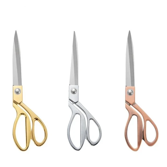 Beautiful Golden Handle Scissors 8.5 9.5 10.5 inch for Cutting Clothes  Fabric