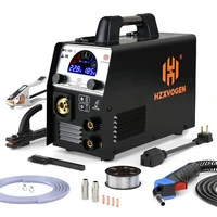 HZXVOGEN 5 in 1 MIG 185A Semi-Automatic Welding Machine Gas Mix-gas Non-Gas MIG/TIG/ARC/MMA Multifunction Digitai Welder Tool 1