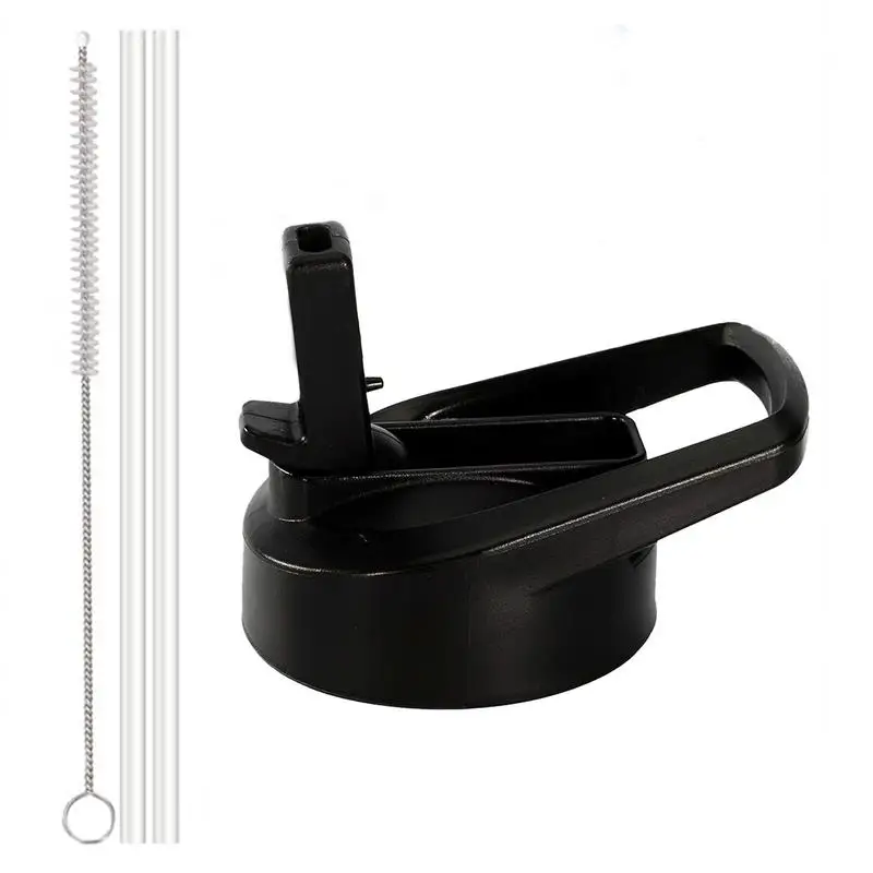 ReplaceStrawFlipLidFlexCapsForHydroWaterBottleFlaskPerfect
