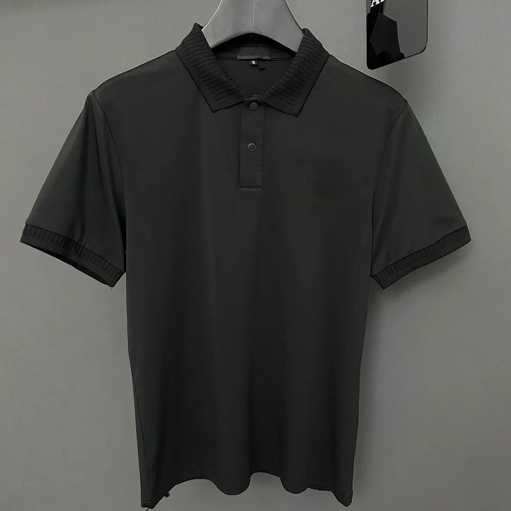 new men's golf T-shirt, golf sports shirt, comfortable fit, breathable and quick drying,