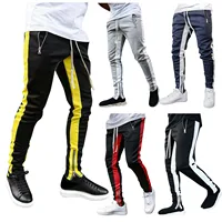 Mens Pants Sportswear Jogging Pants Men Fitness Training Sweatpants Striped Gym Sport Pants Men Workout Joggers Running Trousers - Image 2