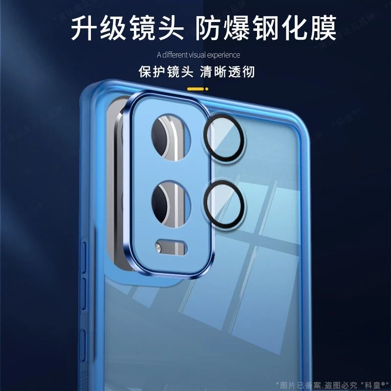 Transparent Shockproof TPU Silicone Phone Case with Camera Protection