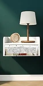 floating nightstand