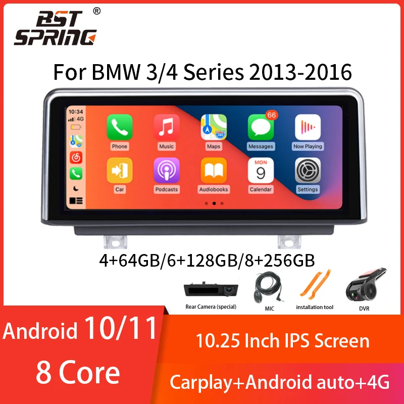 

Carplay Android Car Dvd Player For BMW 3 4 Series F30 F31 F32 F33 F36 NBT EVO System Autoradio Gps Navigation Car Multimedia
