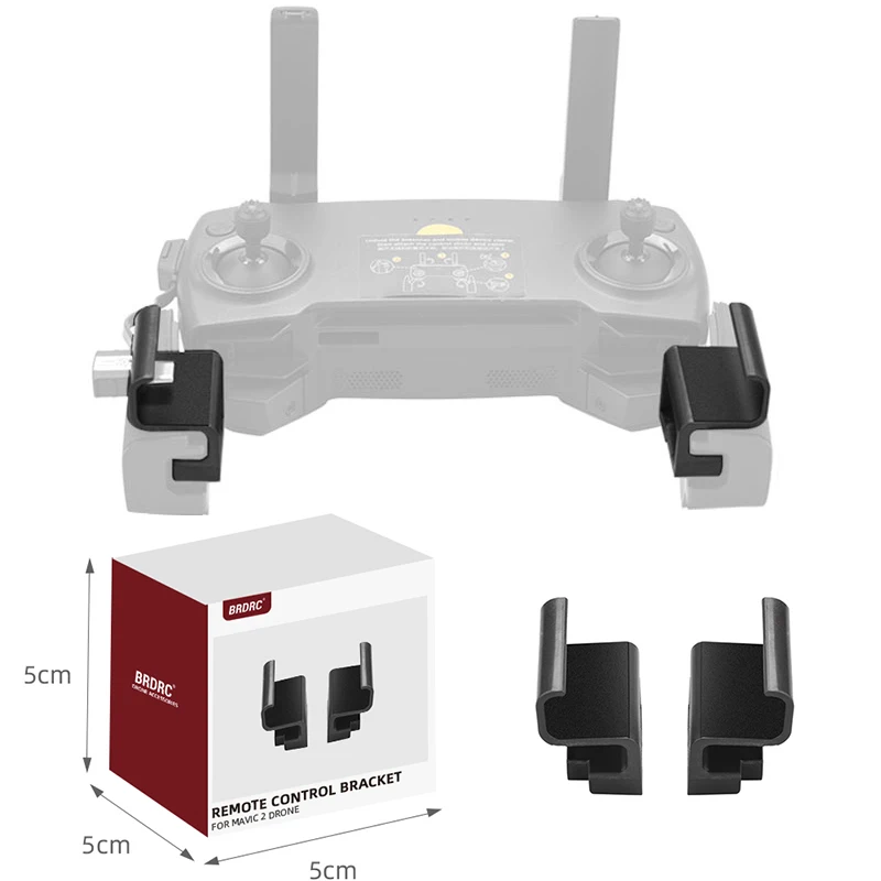 Support téléphone pour radiocommande drone DJI Mavic Mini Air 2 Pro - Lot de 2, maintenant un smartphone