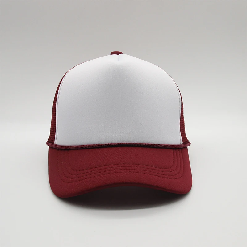 New Custom Logo Unisex 5 Panel Trucker Hat Summer Women Mesh Adjustable Sun Baseball Cap Outdoor Men Hip Hop Snapback Dad Hats 5