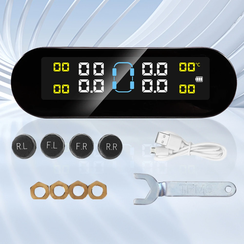 Ÿ̾ з ͸ ý, ¾籤   USB  TPMS, 4  Ÿ̾ з , LCD ÷, ڵ  溸 ġ