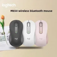 Logitech M650 M650L Wireless Bluetooth Silent Mouse Office Laptop Sensor Technology Advanced Optical Programmable Buttons Mice