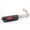 Motorcycle Exhaust Full Exhaust System Front Pipe Muffler Slip On For Yamaha vity 125 VITY125 Exhaust