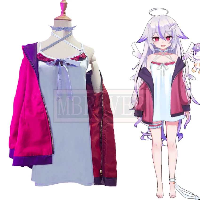 

Аниме VTuber Hololive Nanase Unia платье униформа повседневный костюм для вечеринки косплей костюм наряд для Хэллоуина карнавальвечерние