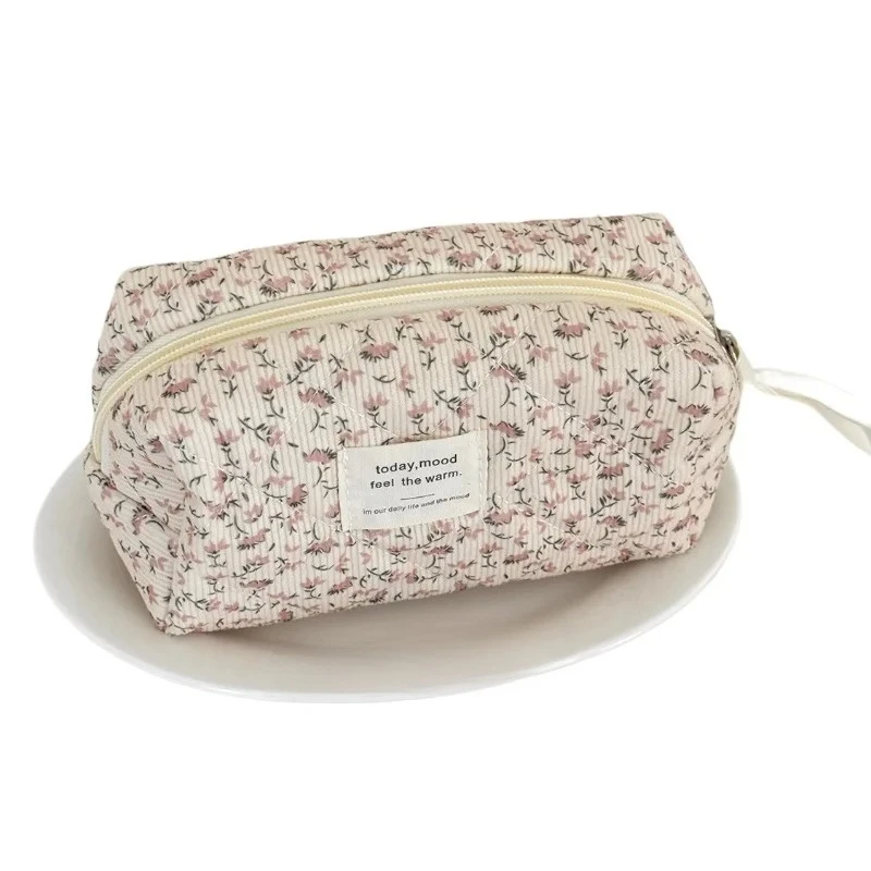 Large Capacity Women's Cosmetic Bags Cases Casual Ladies Small Storage Bag with Zipper Female Travel Clutch Bag Small Handbags - 6