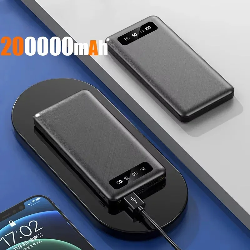 Black 200000mAh