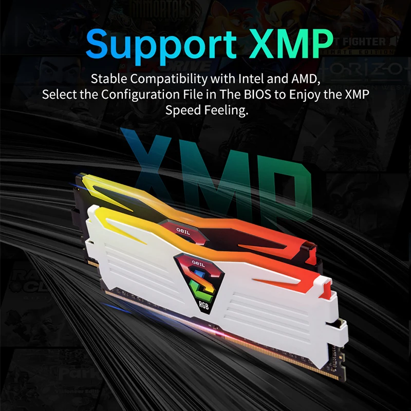 Luce Sync Geil Super Luce 8gb Ddr4 3200mhz DDR4 RAM RGB Memoria