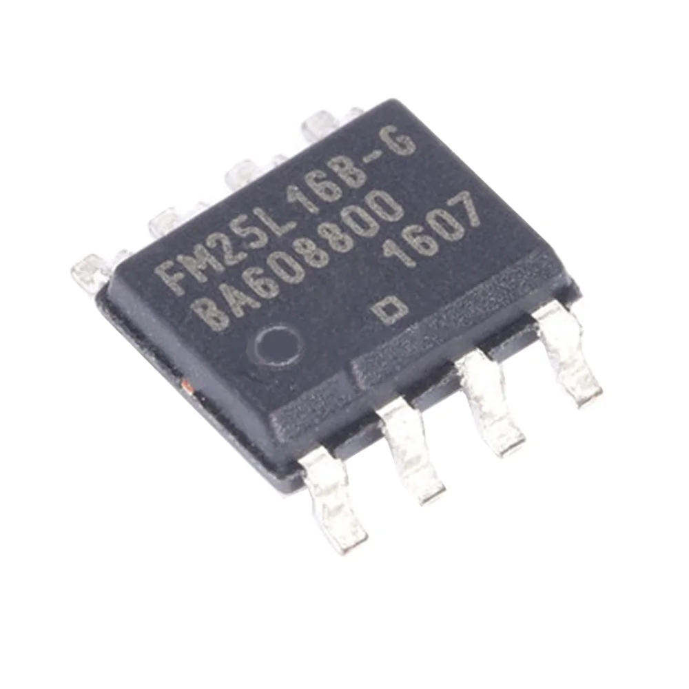 

5Pcs/lot Fm25l16b Fram 16Kbit Serial-SPI 3V/3.3V Automotive 8-Pin Fm25l16b-Gtr