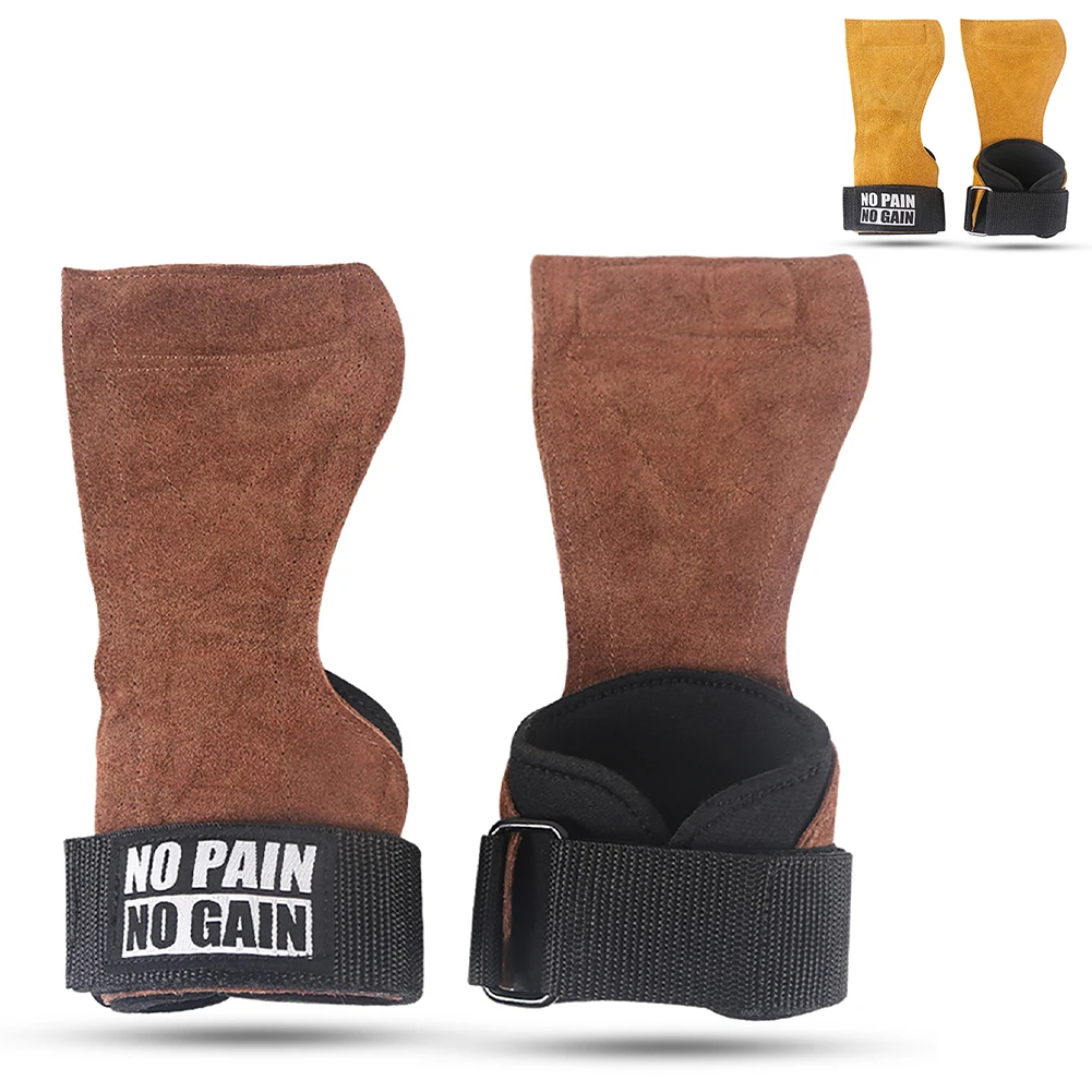 

Weight Lifting Hand Grip Pads Non-Slip Wear-Resistant Palm Protector Adjustable Wrist Wraps Support Fitness Equipment Dropship