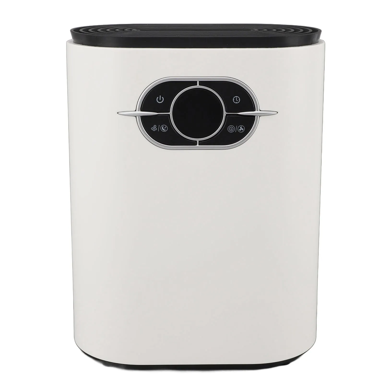 Small Quiet Dehumidifier, Sleep Mode Quiet 100-240V Efficient Basement Dehumidifier ABS 1.2L with Drain Hose for Bedroom