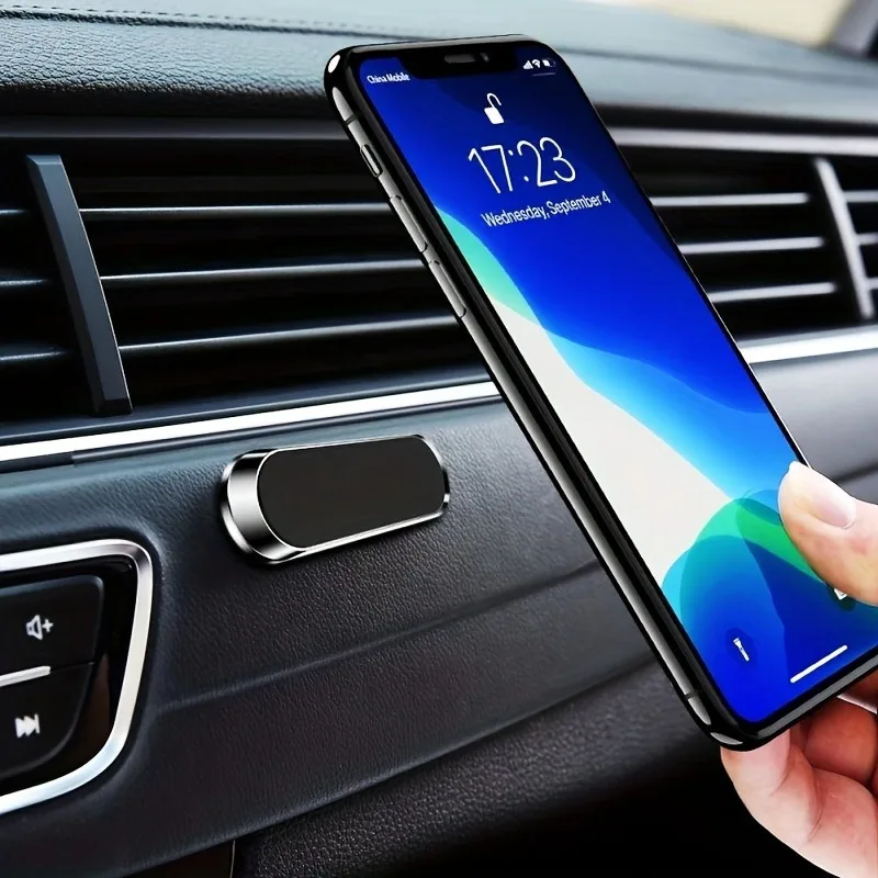 Magnetic Car Phone Holder and Stand with GPS Support