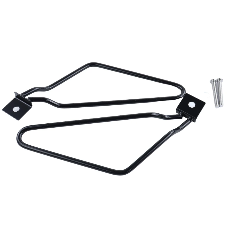 Motorcycle Accessories Retro Saddlebag Support Guard Bars Side Box Mounts Brackets For Harley Sportster XL R Lron 883 1200 48 72