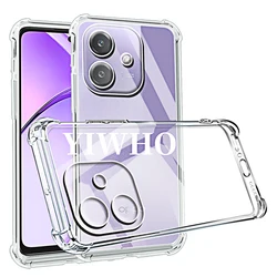 Enhanced Shockproof Transparent Phone Case - Clear Back Cover for oppo A59 5G