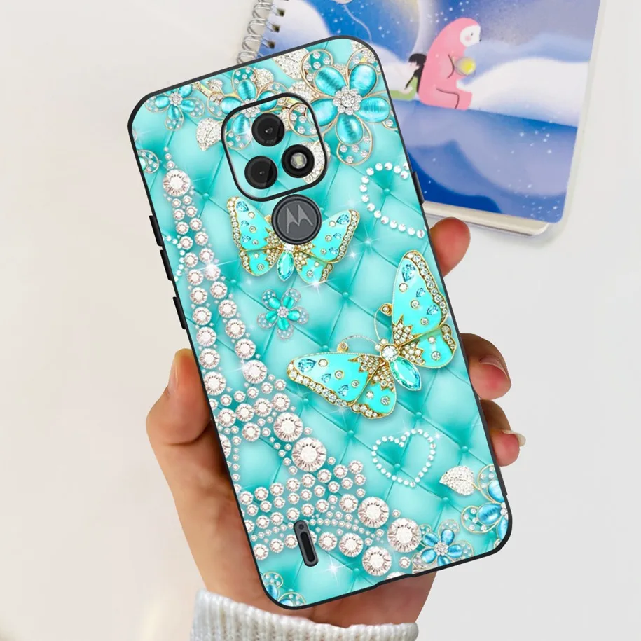Fashion Astronaut Silicone Soft Bumper Phone Case Cover