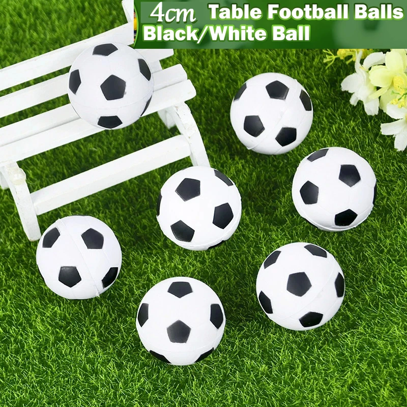 2 pçs mini futebol de mesa bola de futebol indoor jogos fussball futebol  36mm jogos de