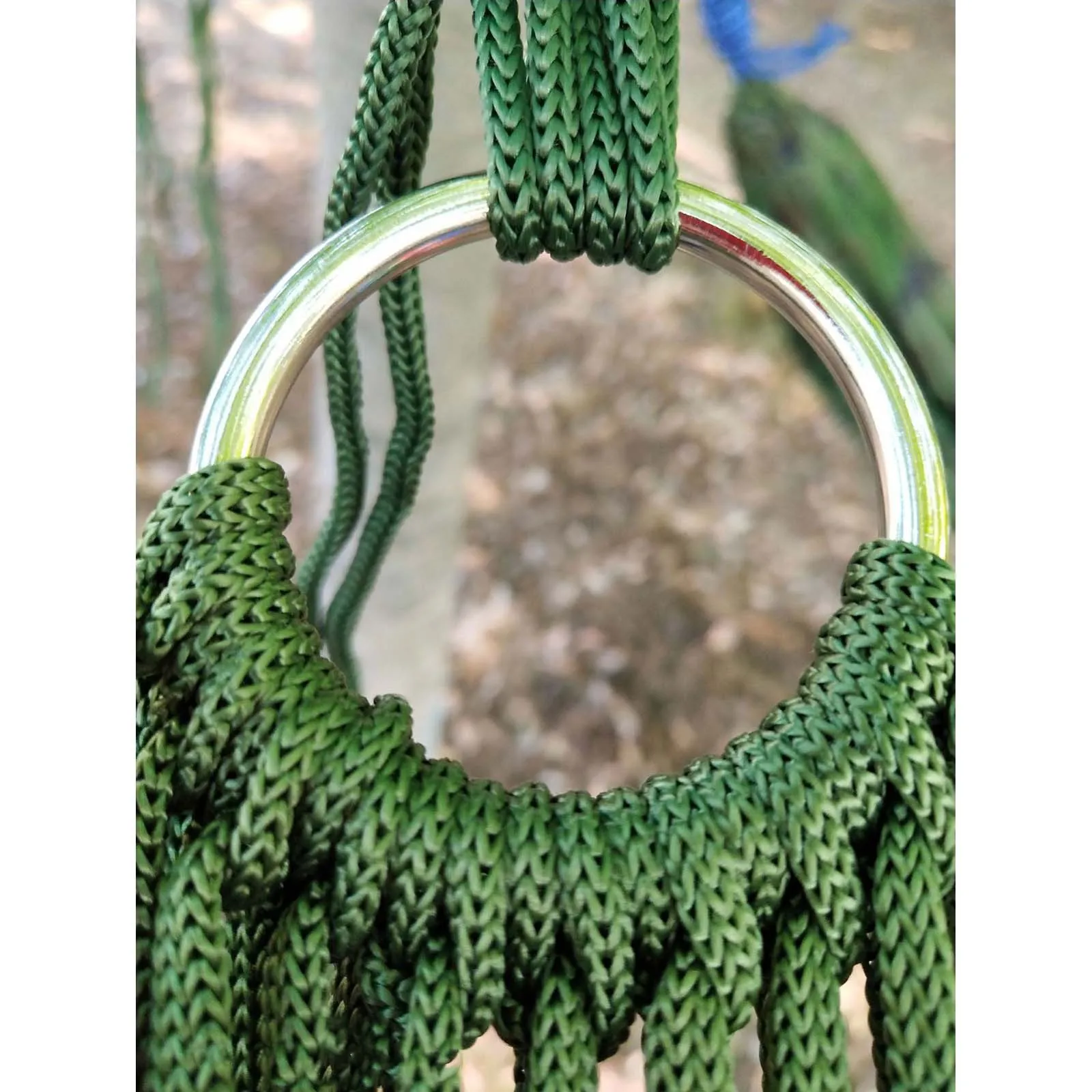 Sleeping Hanging Bed Camping Hammock Bed Parachute Hammocks Survival Outdoor Furniture Garden Picnic Rocking Chair Swing Mesh 5