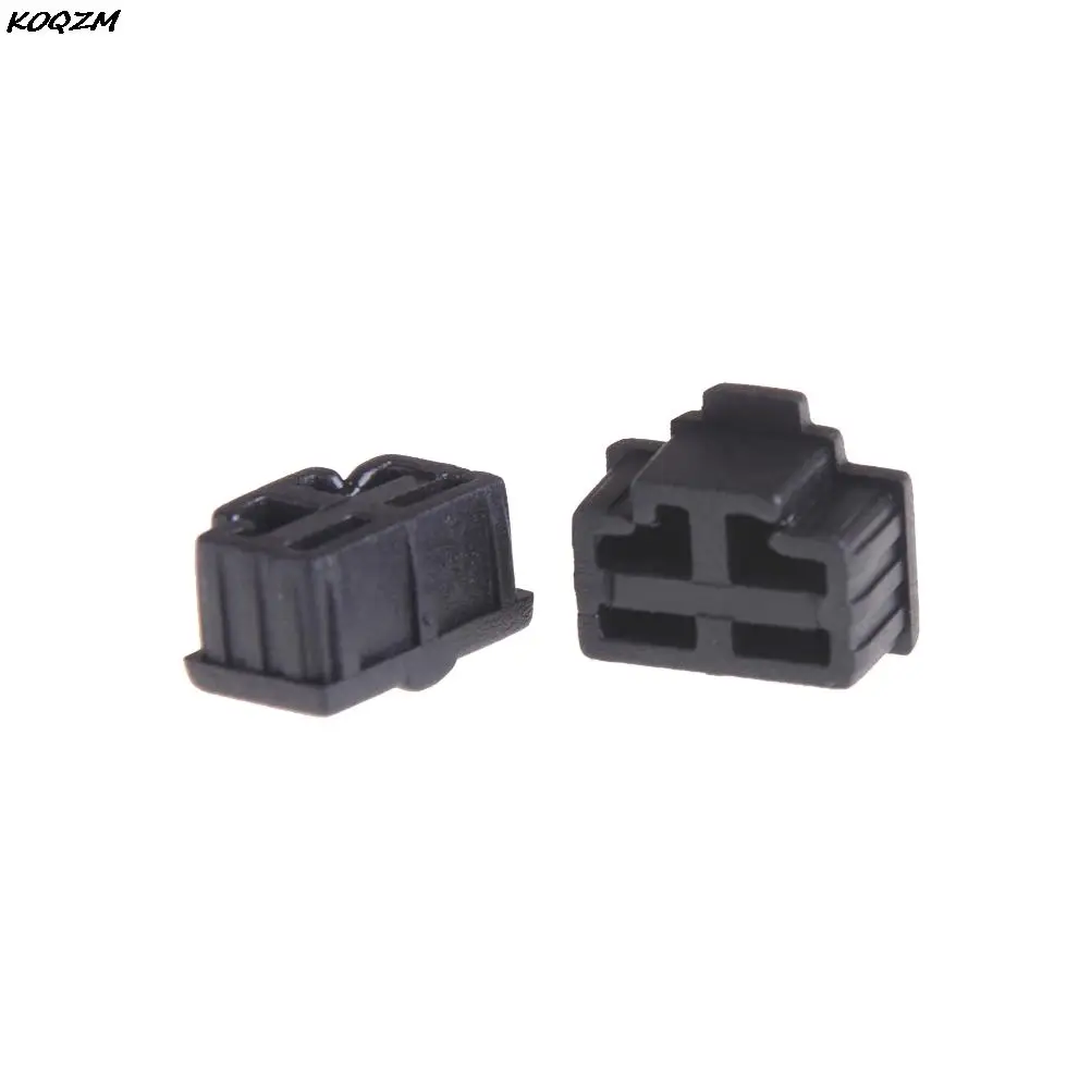 10pcs Black Hub Port Rj45 Anti Dust Cover Cap Protector Plug