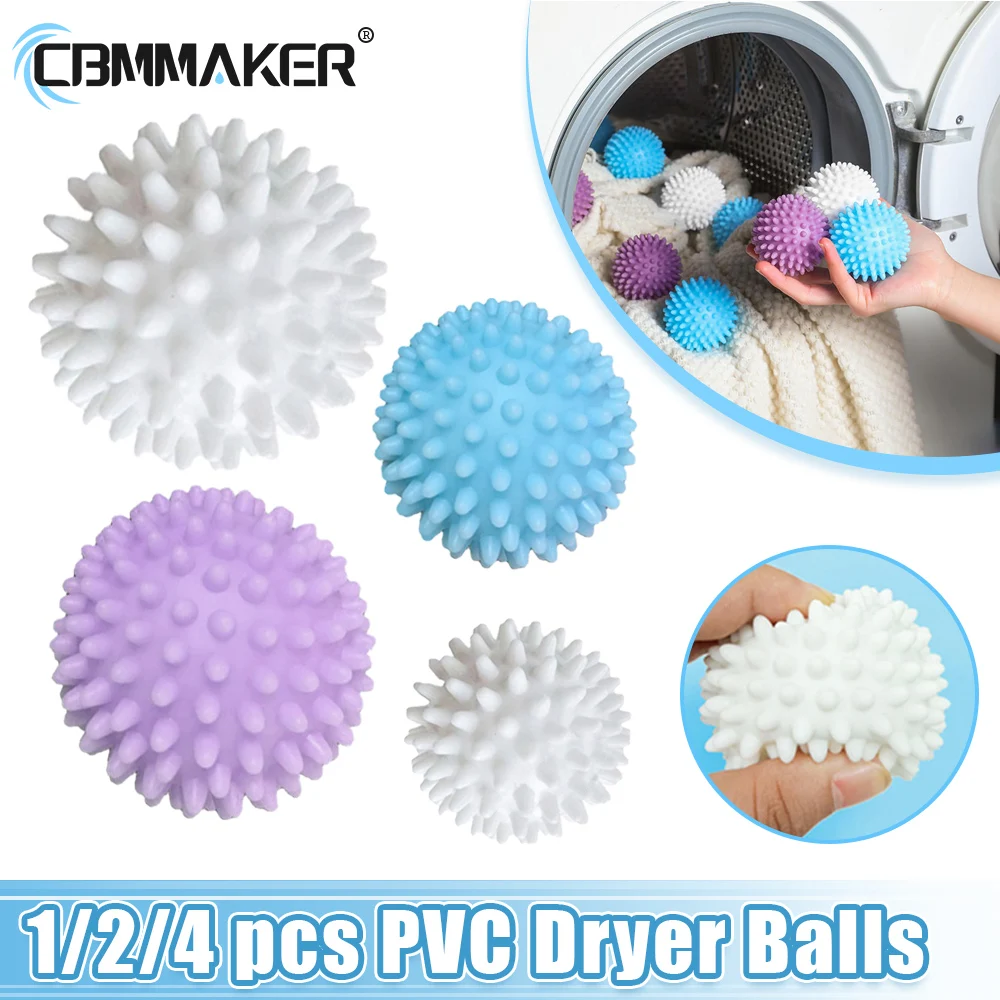 PVCDryerBallsReusableWashingBallDecontaminationHousehold
