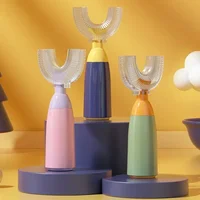 Brosse à dents pour enfants en forme de U 360 °   Brosse à dents pour enfants, soins dentaires pour le nettoyage des dents, brosse à dents pour bébé, soins dentaires 5