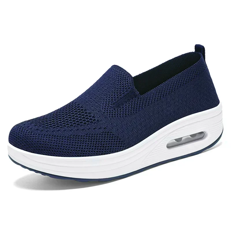 Thick-soled Casual Women's Shoes Lazy Comfortable Breathable Heightening Soft-soled Wear-resistant Women's Shoes 4
