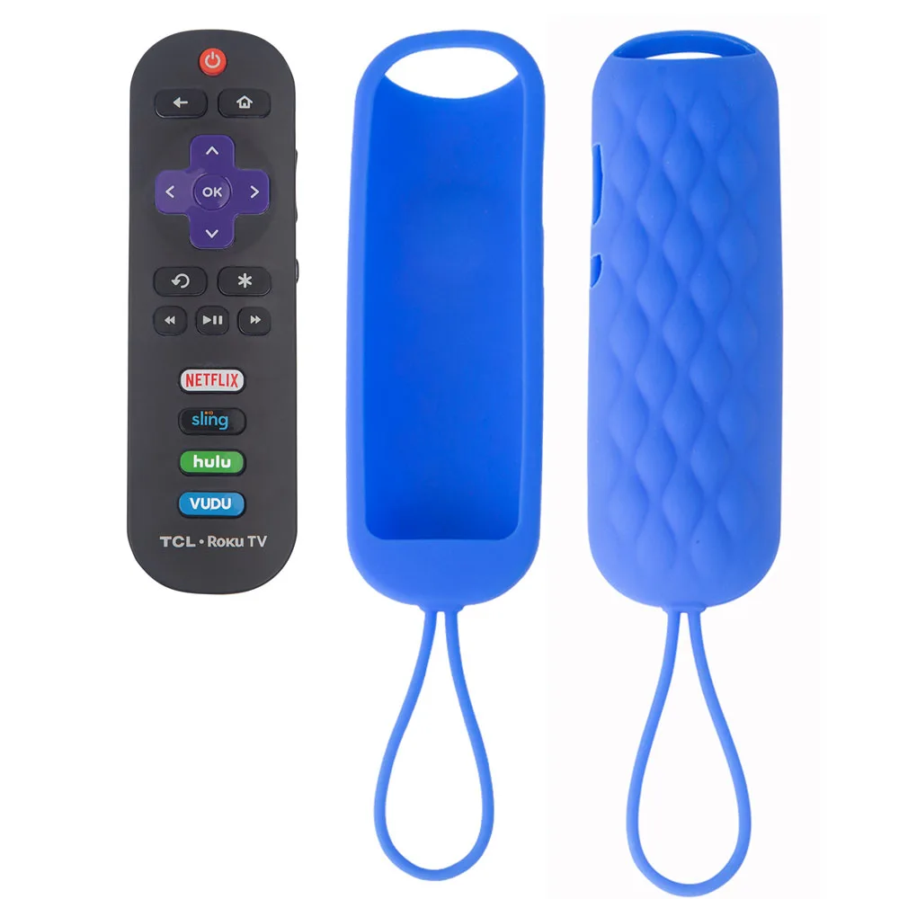 Silicone Remote Case SIKAI-Remote Control Case for TCL Roku RC280 Shockproof Protective Cover for Roku 3600R/TCL RC280 TV Remote Cont