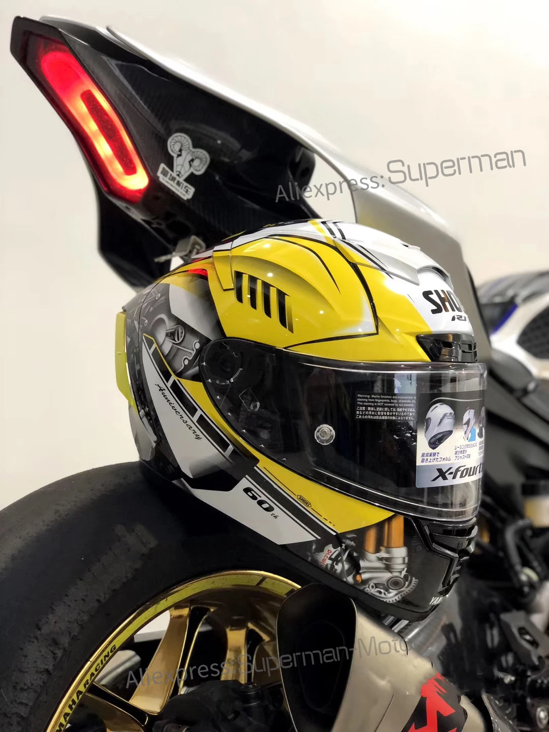 SHOEI X14 ヤマハ60周年記念 イエロー 限定モデル ヘルメット 受注限定販売モデル】SHOEIがフルフェイスヘルメット「X