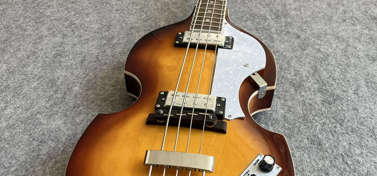sunburst Hofner Violin BB2 bass Hofner BB2 contemporary electric bass flame maple hofner guitar in stock