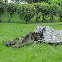 Тактический камуфляжный шарф для лица для снайперсов, военное снаряжение, охоты и спорта на открытом воздухе, легкая сетчатая вуаль Shemagh для максимального комфорта — изображение 5