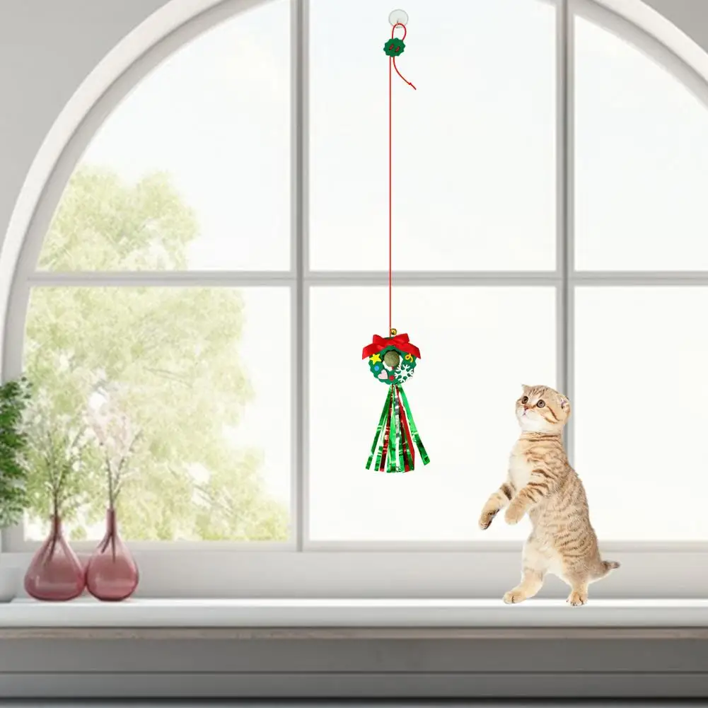 

Self-play Hanging Cat Toy Hanging Cat Toy Easy Installation Safe Material Endless Fun for Feline Friend Easy to Install Cat Toy