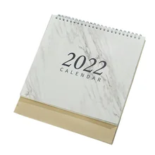 

1pc Creative 2022 Calendar Practical Gift Decorative Paper Tabletop Calendar