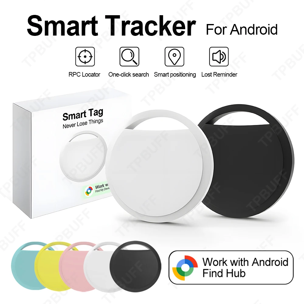 Android Gps Tracker Google Find My Device Tracker Gps Locator Keychain Key Finder Anti-Lost Tracker Gps For Cats For A Dog Pets