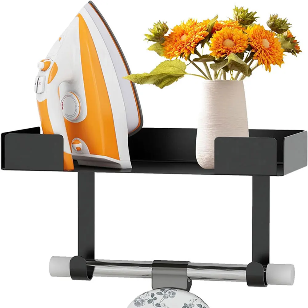 Description Picture 4 of itemMultifunctional Storage Hanger For Iron Board Laundry Room Ironing Boards Storage Rack Suitable For T/Y-shaped Leg Boards