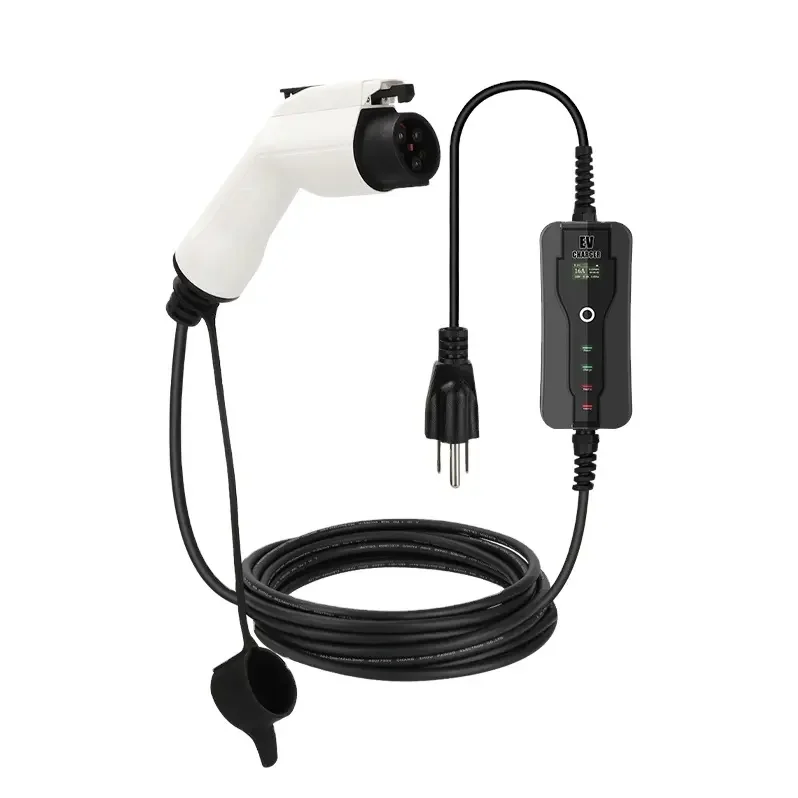 

European Standard Plug EV Chargers 16 Amp 32A 7kw Portable Electric Vehicle Charging Stations