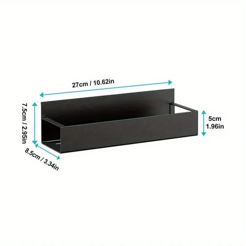 2pcs Magnetic Storage Shelf Household Kitchen Refrigerator Washing Machine Side Hanging Storage Rack Multifunctional storage rack,wall shelf organizer,wall shelf