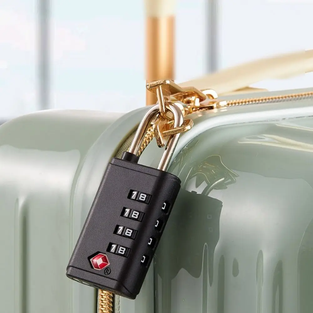 TSA 3 /4 Digit Combination Lock Anti-theft Security Tool Cabinet Padlock Customs Password Lock for Travel Luggage Protect cabinet safety lock mini padlock security padlock travel padlock luggage padlock cabinet lock digit combination lock combination lock