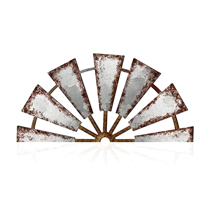 

Farmhouse Living Room Wall Decor Decor Rustic Wall Art Decorative Windmill Wall Sculpture Home Decor 28X14cm