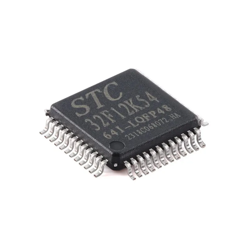 오리지널 STC15W4K56S4-30I-LQFP44 STC8H4K64TLCD-45I-LQFP48 STC32F12K54-64I-LQFP48, 향상된 1T8051 MCU 마이크로 컨트롤러, 5 개