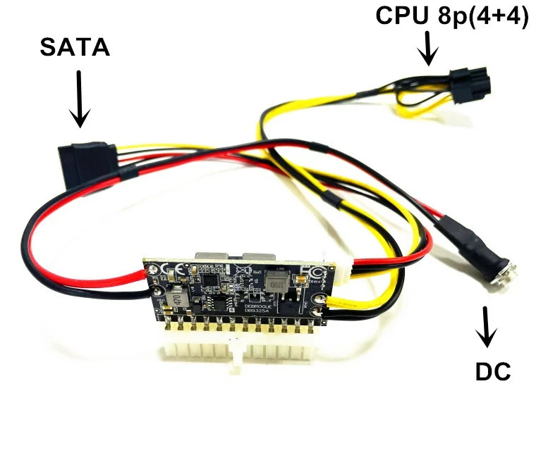 DB9325A-300W, DC 12V, 6Pin, entrada masculina e